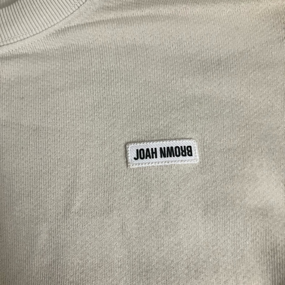 Joah Brown crop sweatshirt